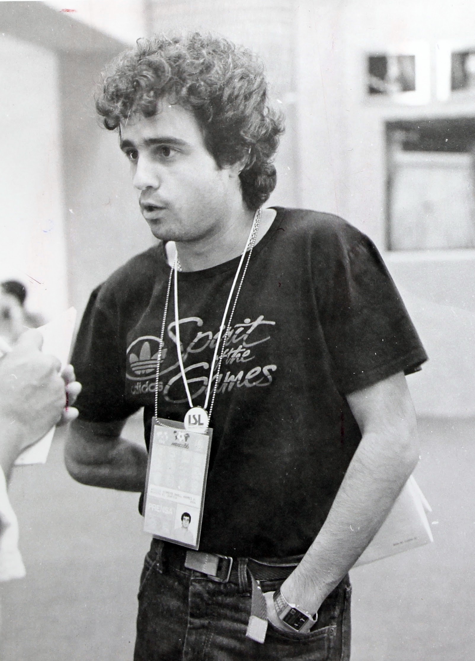 México 1986 - Reportero con certificación