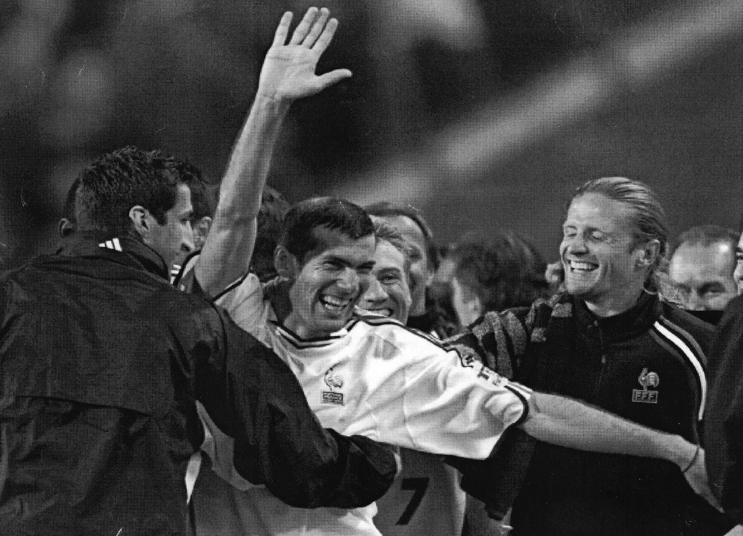 Zinedine Zidane - celebrando