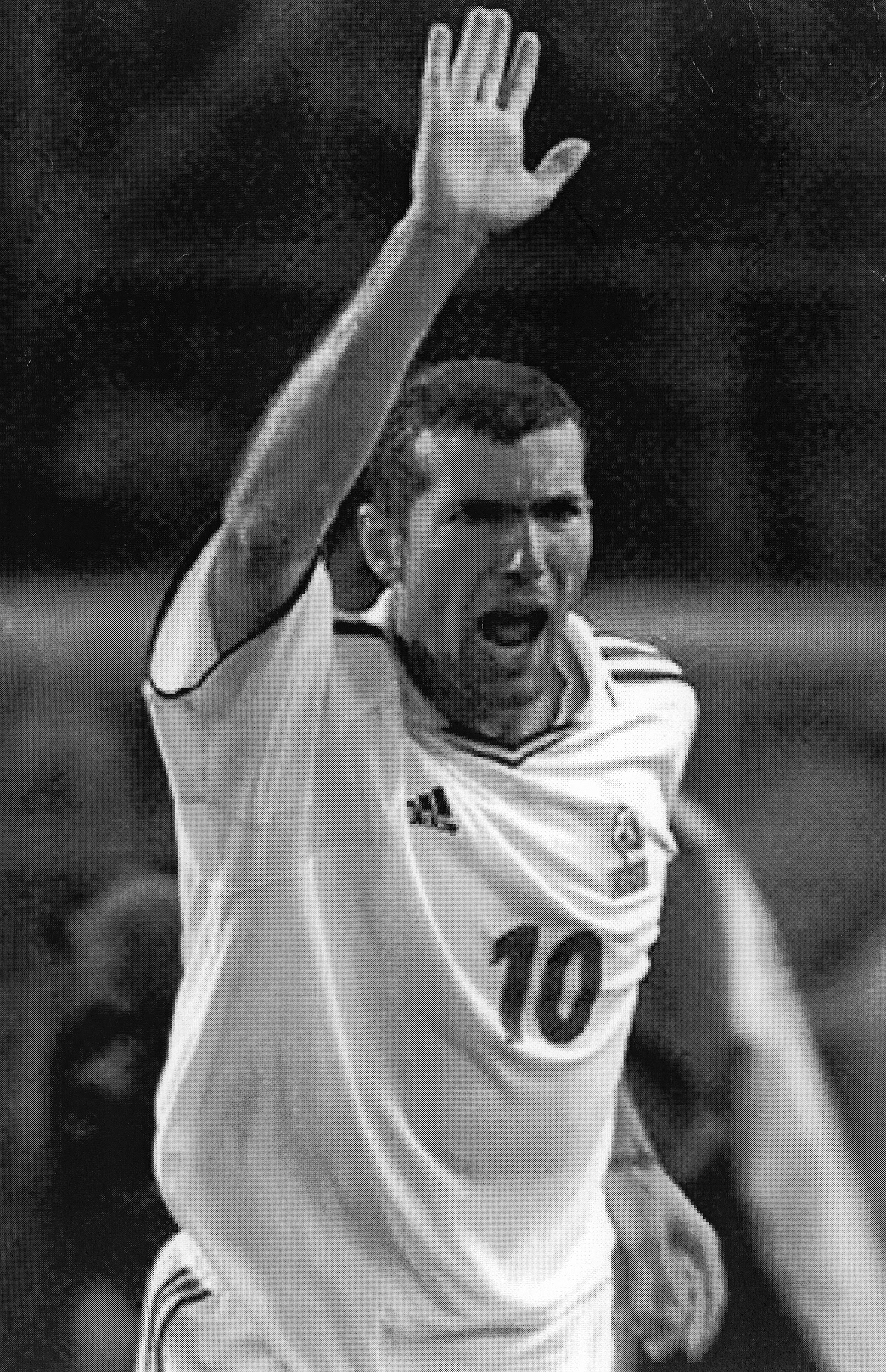 Zinedine Zidane retrato