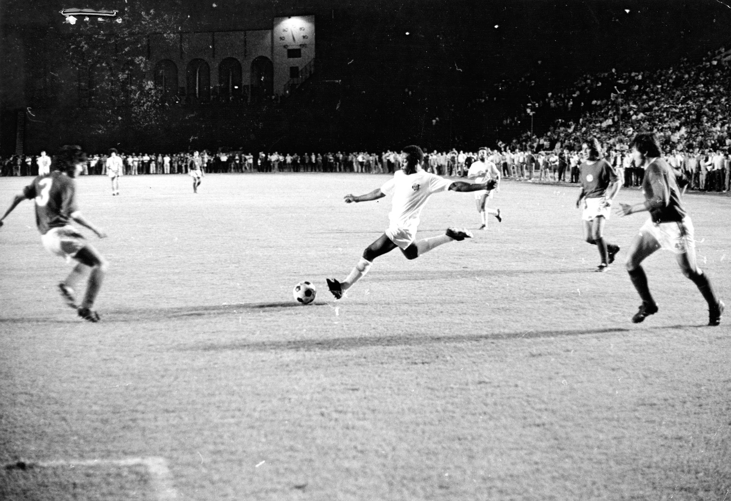Pelé, 14 de julio 1972 - Foto: Antonio Aguilar, América vs Santos