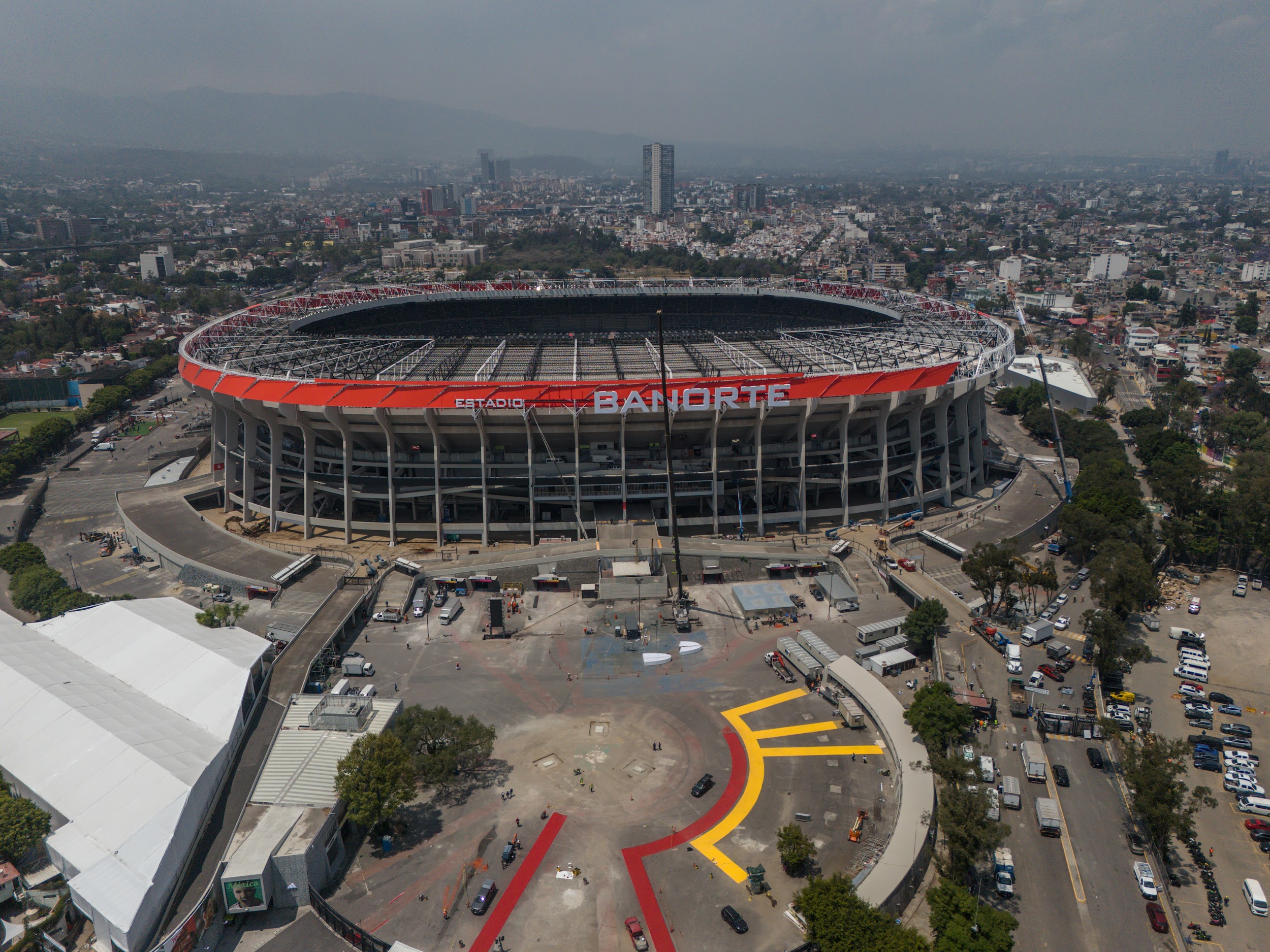 2026 - Estadio Azteca, Estadio Banorte, Movilidad y transporte