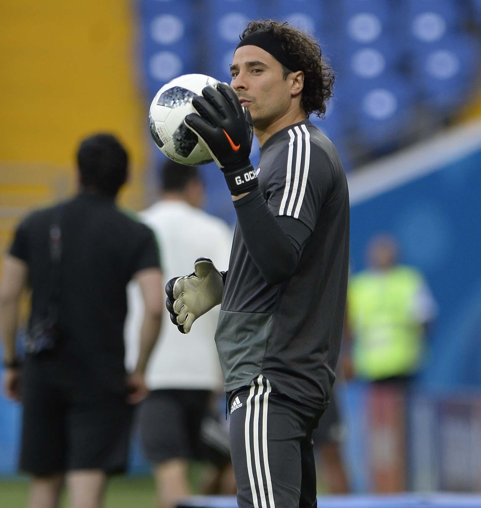 Rusia, 22 de junio de 2018 - Guillermo Ochoa, Foto Barrera