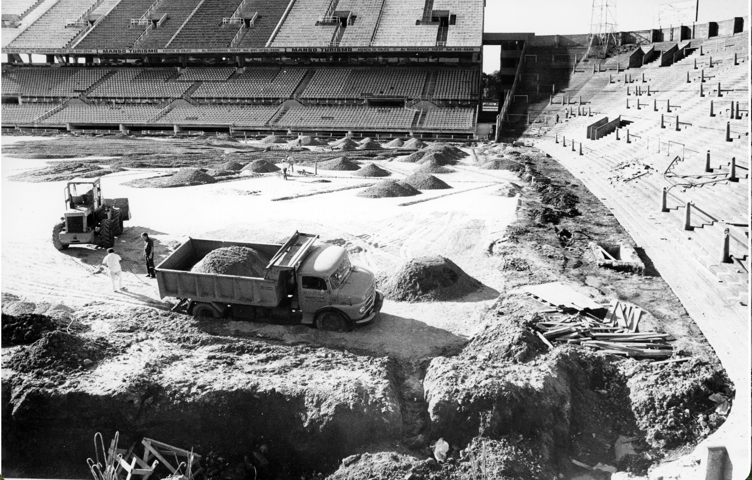 Argentina 1978 - Construcción de estadio
