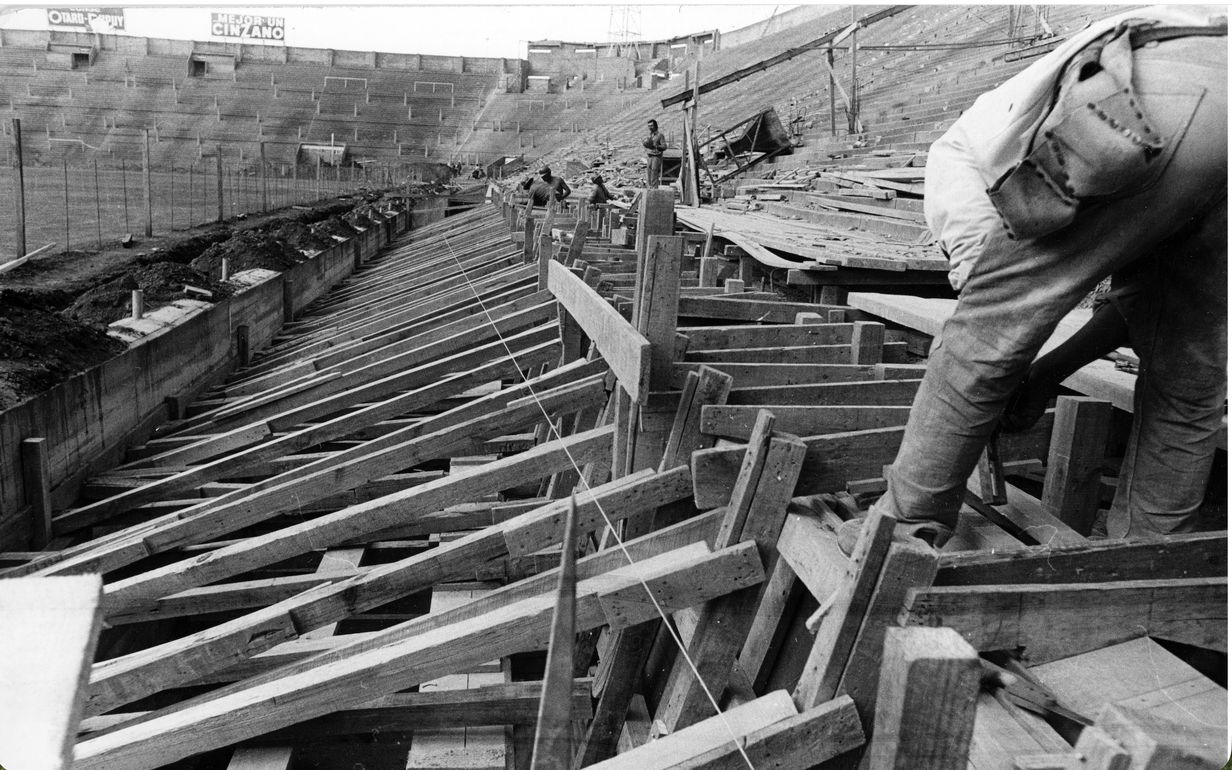 Argentina 1978 - Construcción de estadio