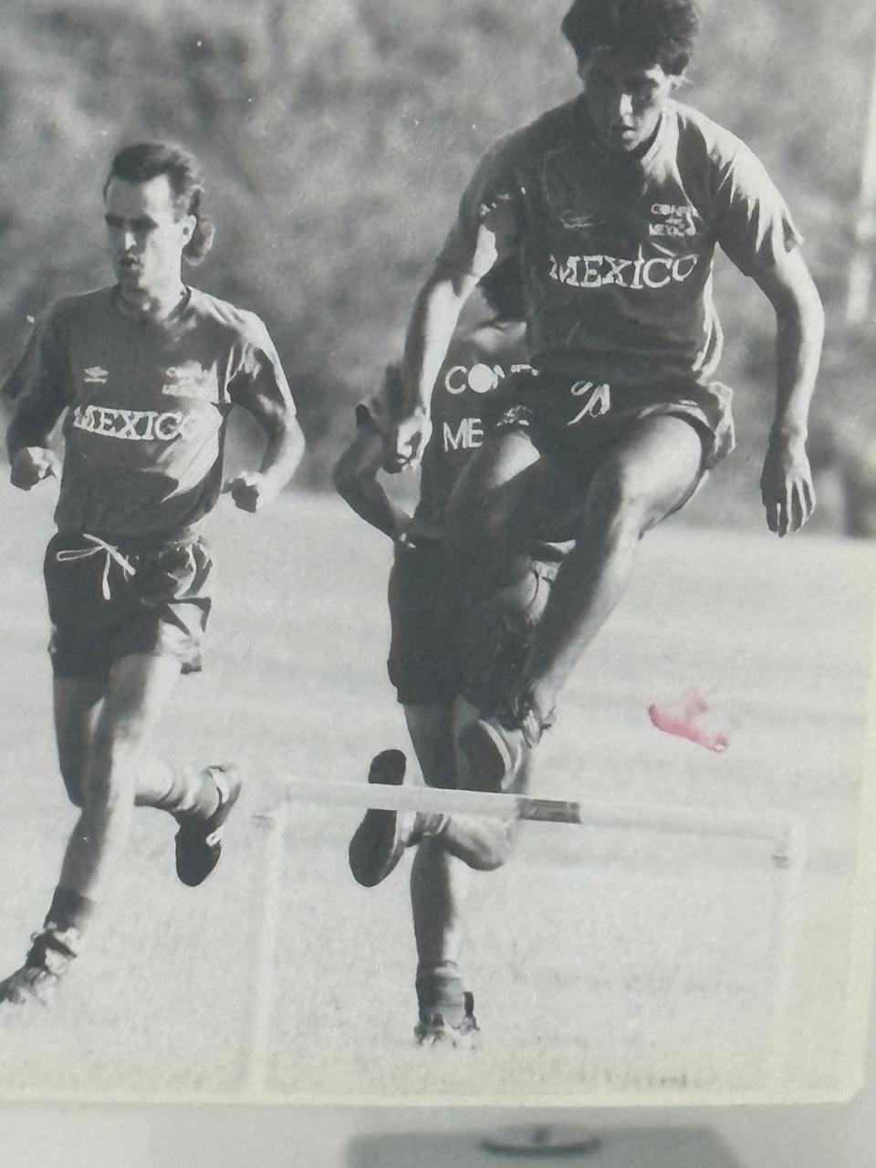 3 de mayo de 1994 - Selección entrenando