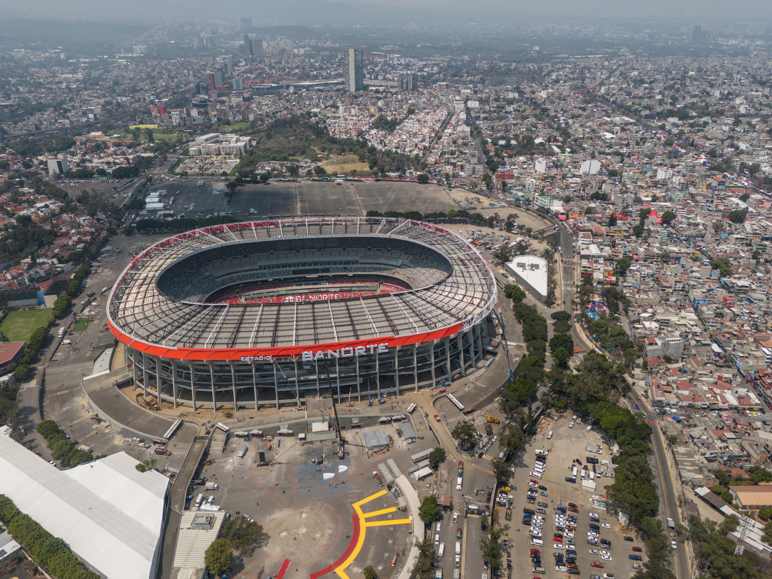 2026 - Estadio Azteca, Estadio Banorte, Movilidad y transporte
