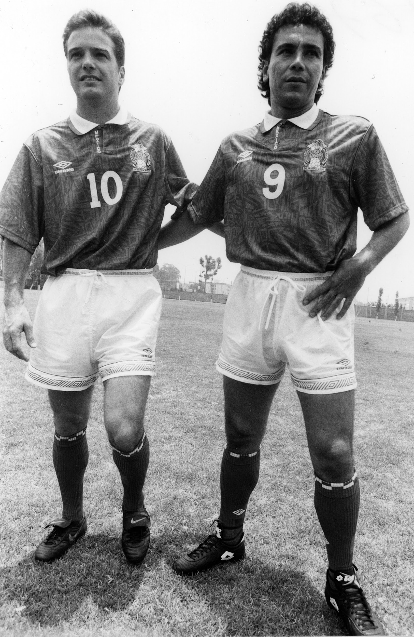 Hugo Sánchez y Luis García