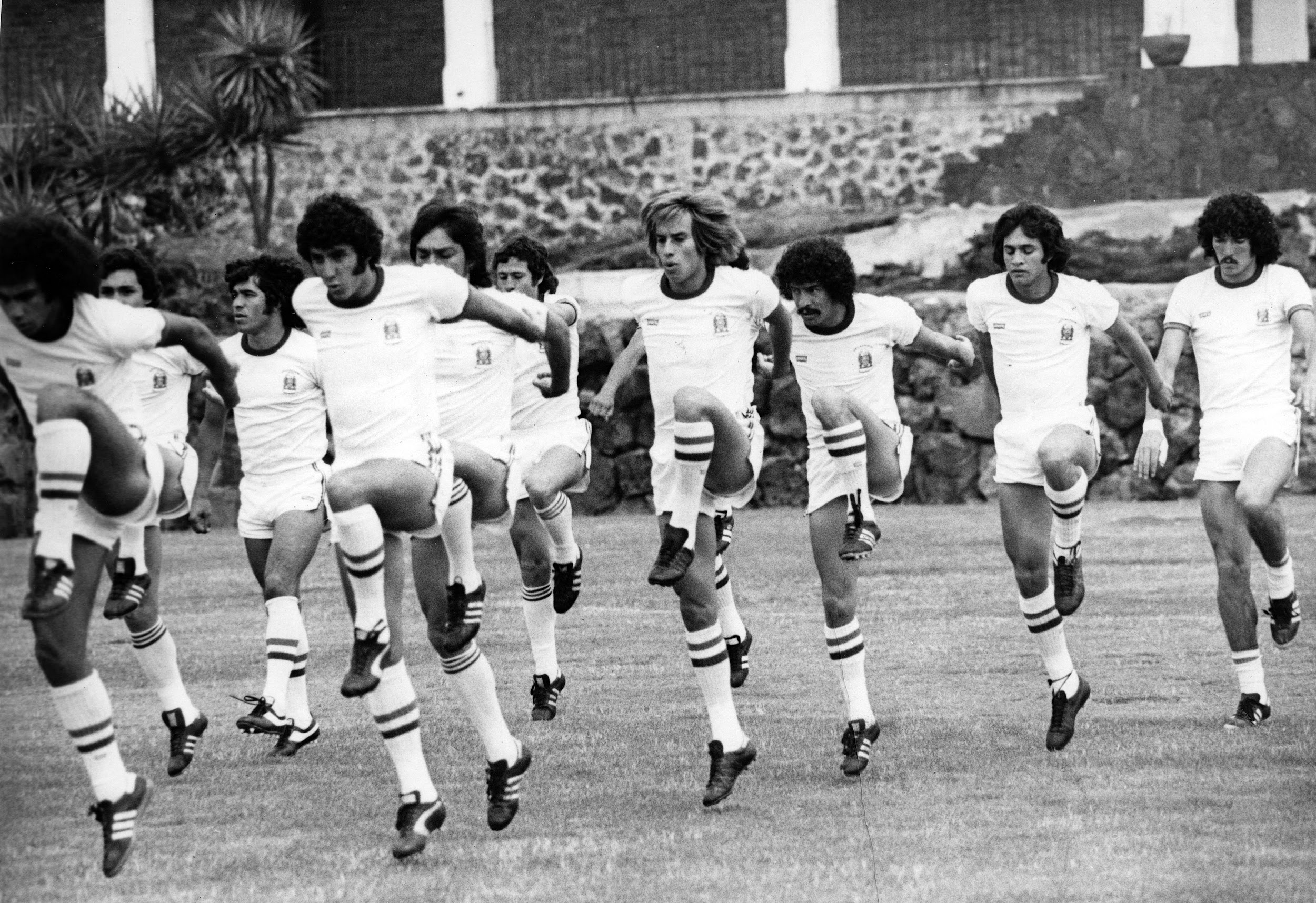 Argentina 1978 - selección entrenando