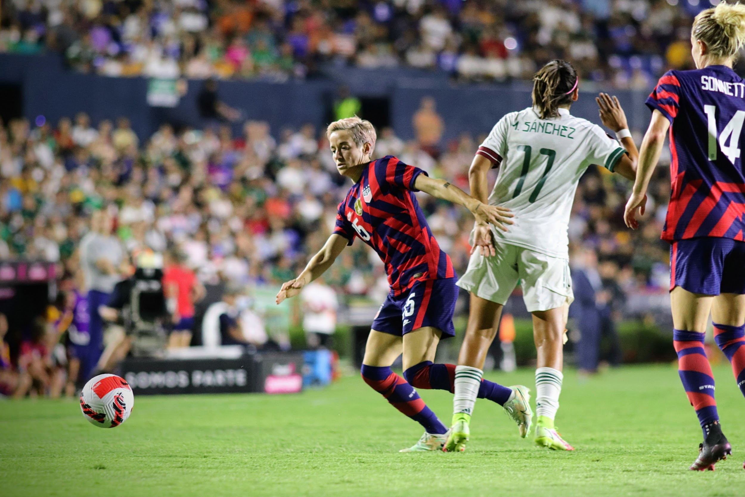 11 de julio de 2022 - Megan Rapinoe, México VS USA, Foto Priscila Chávez, El Sol de Tijuana