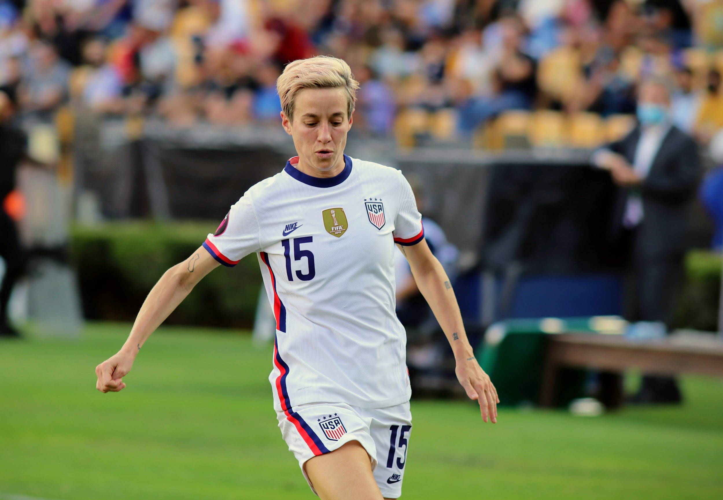 14 de julio de 2022 - Megan Rapinoe, EUA VS Costa Rica, Foto Priscila Chávez, El Sol de Tijuana